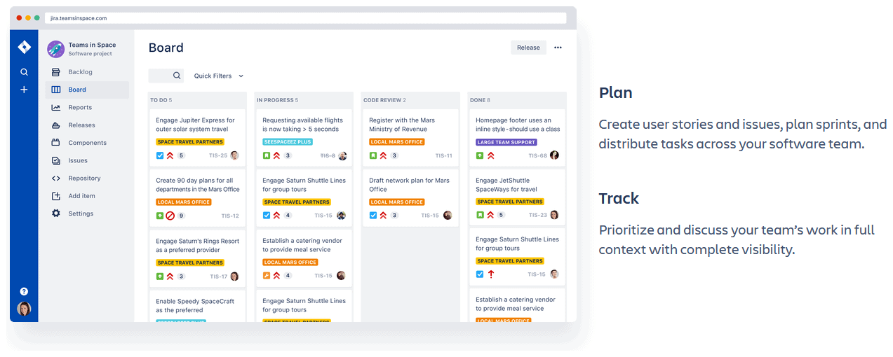 Wrike Alternative - Jira Software