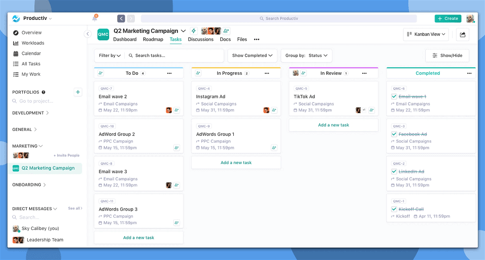 trello alternative - nifty