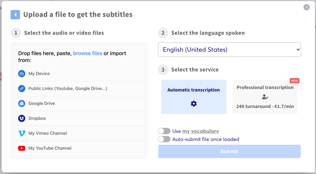 Happy Scribe - Lightning-Fast Transcribing and Subtitling