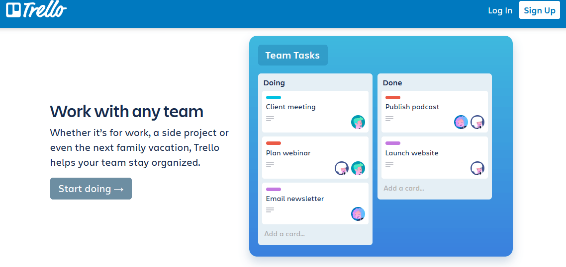 Wrike Alternative - Trello