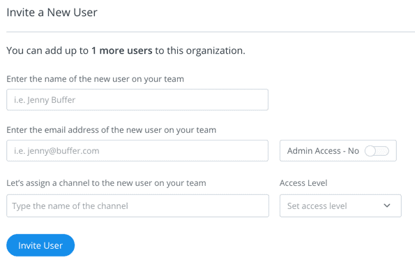 Buffer team management