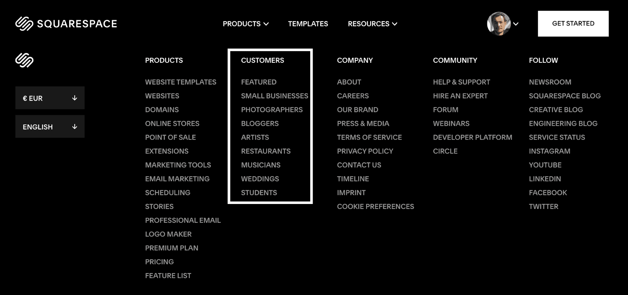 Squarespace vs WordPress - Squarespace