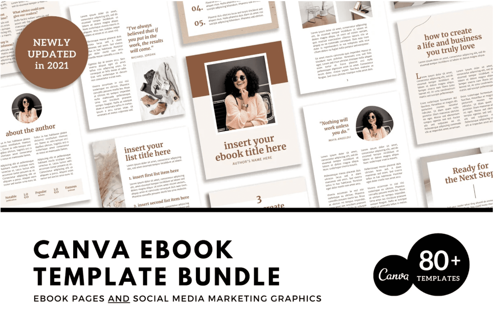 Canva EBook Template Bundle