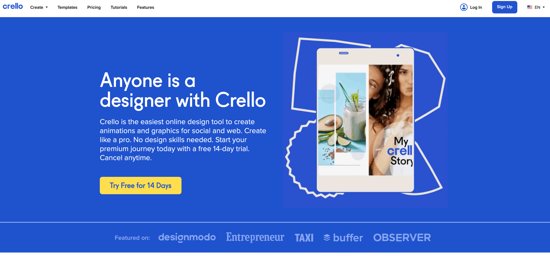 digital marketing tools crello