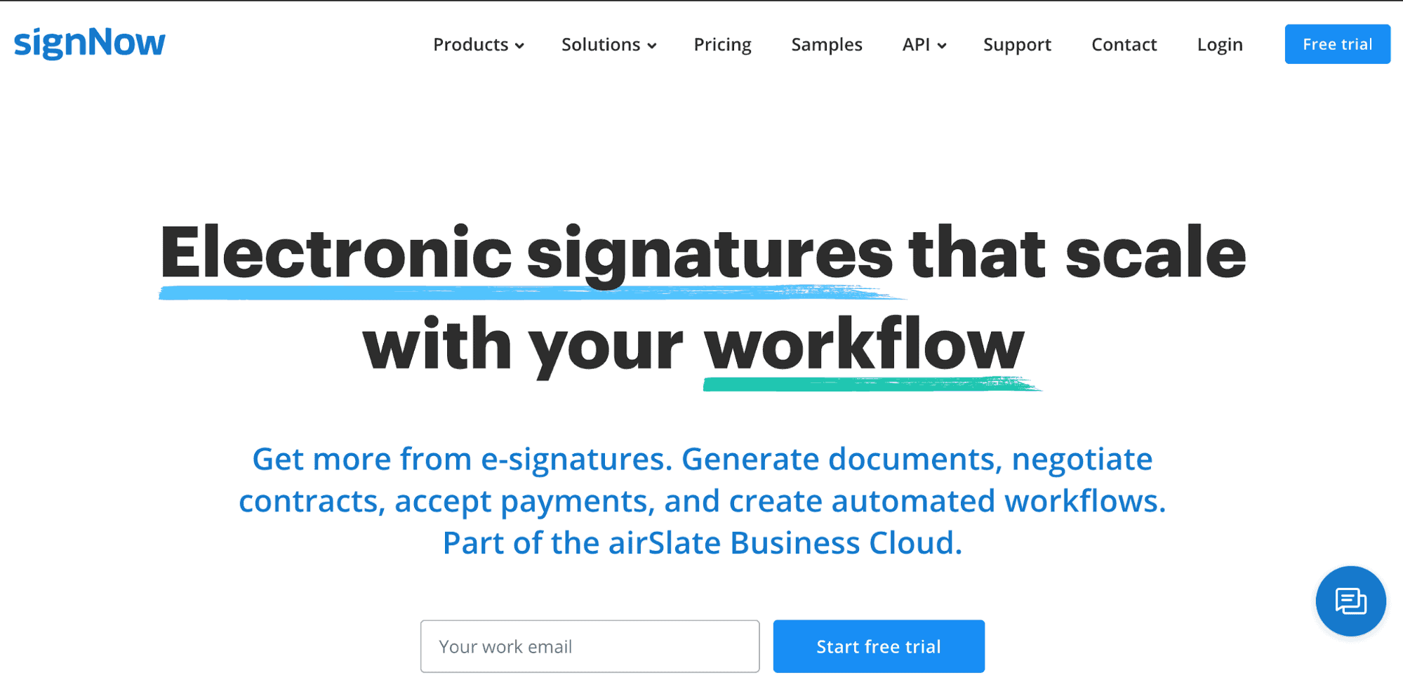 DocuSign alternatives - signnow