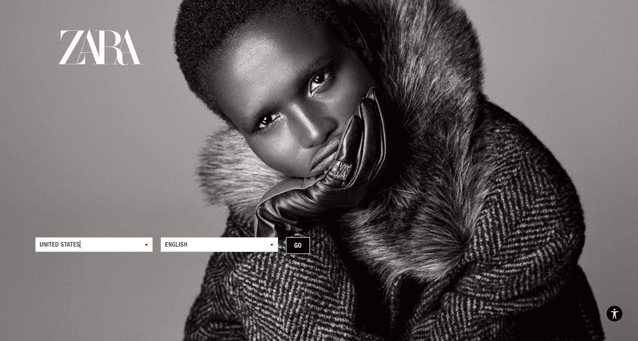 Zara's splash pages